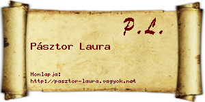 Pásztor Laura névjegykártya