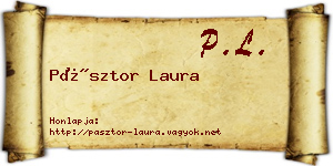 Pásztor Laura névjegykártya